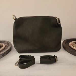 Joy Susan Olive Green Crossbody Bag Business Casual Or For Every Day Use